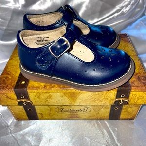 Ruthie T-strap Mary Jane’s(Navy)